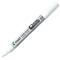 Permanent marker Pilot White (12 Units)