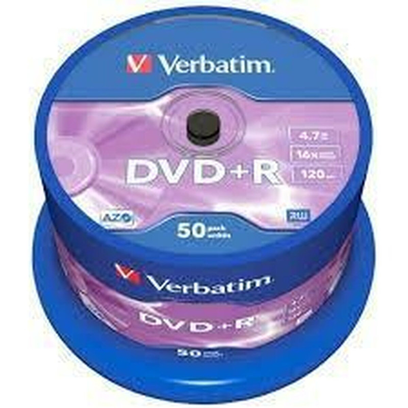 DVD-R Verbatim    50 Units 4,7 GB 16x (50 Units)