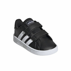 Sports Shoes for Kids Adidas Grand Court I Black