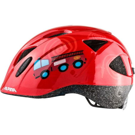 Adult's Cycling Helmet Alpina Ximo Blue Red Printed 49-54 cm