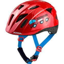 Adult's Cycling Helmet Alpina Ximo Blue Red Printed 49-54 cm