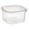 Rectangular Lunchbox with Lid Transparent polypropylene 750 ml 12,8 x 7,5 x 13,5 cm (24 Units)