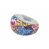 Inflatable Armchair Bestway Graffitti 112 x 112 x 66 cm