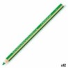 Colouring pencils Staedtler Jumbo Noris Green (12 Units)