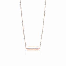 Ladies' Necklace Sif Jakobs SJ-C1011-CZ-RG 38 cm