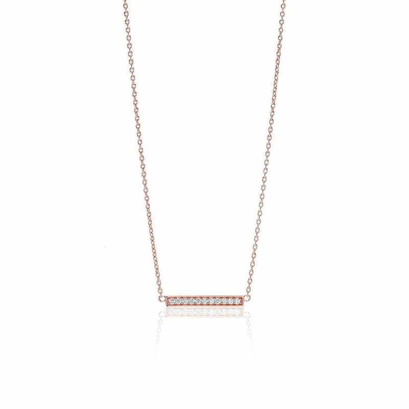 Ladies' Necklace Sif Jakobs SJ-C1011-CZ-RG 38 cm