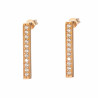 Ladies' Earrings Sif Jakobs SJ-E1023-CZ-RG 2,5 cm