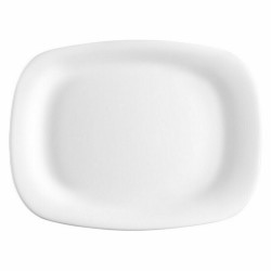 Flat Plate Bormioli Parma Rectangular (24 Units) (18 x 21 cm)