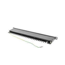 24-port UTP Category 5e Patch Panel Lanberg PPS5-0024-B