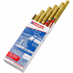 Permanent marker Edding 751 Golden (10 Units)