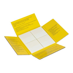 Sticky Notes Post-it 600-TRSPT-SIOC Transparent 12 Pieces 73 x 73 mm