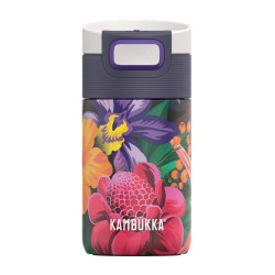 Thermos Kambukka Etna Flower Power Purple Stainless steel 300 ml