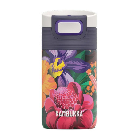 Thermos Kambukka Etna Flower Power Purple Stainless steel 300 ml