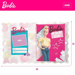 Diary with accessories Lisciani Giochi Barbie