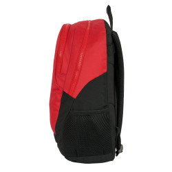 School Bag Sevilla Fútbol Club Black Red 32 x 44 x 16 cm