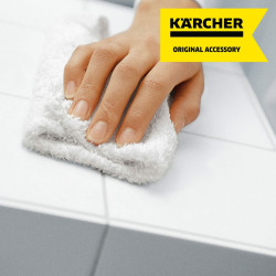 Set of Cloths Kärcher 6.960-019.0 White Cotton