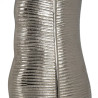 Vase Metal Silver 17 x 9 x 44 cm