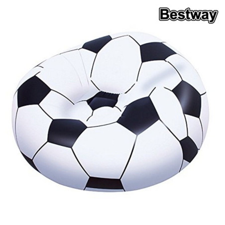 Inflatable Puff Bestway Football 114 x 112 x 71 cm