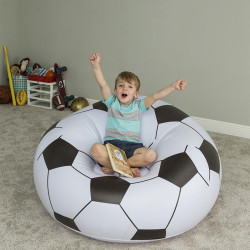 Inflatable Puff Bestway Football 114 x 112 x 71 cm