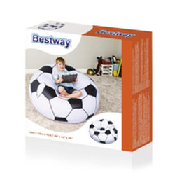 Inflatable Puff Bestway Football 114 x 112 x 71 cm