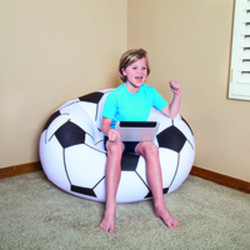 Inflatable Puff Bestway Football 114 x 112 x 71 cm