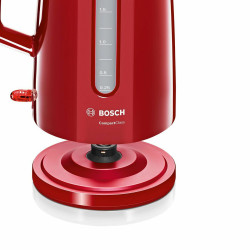 Kettle BOSCH TWK3A014 Red Yes Stainless steel Plastic Plastic/Stainless steel 2400 W 1,7 L