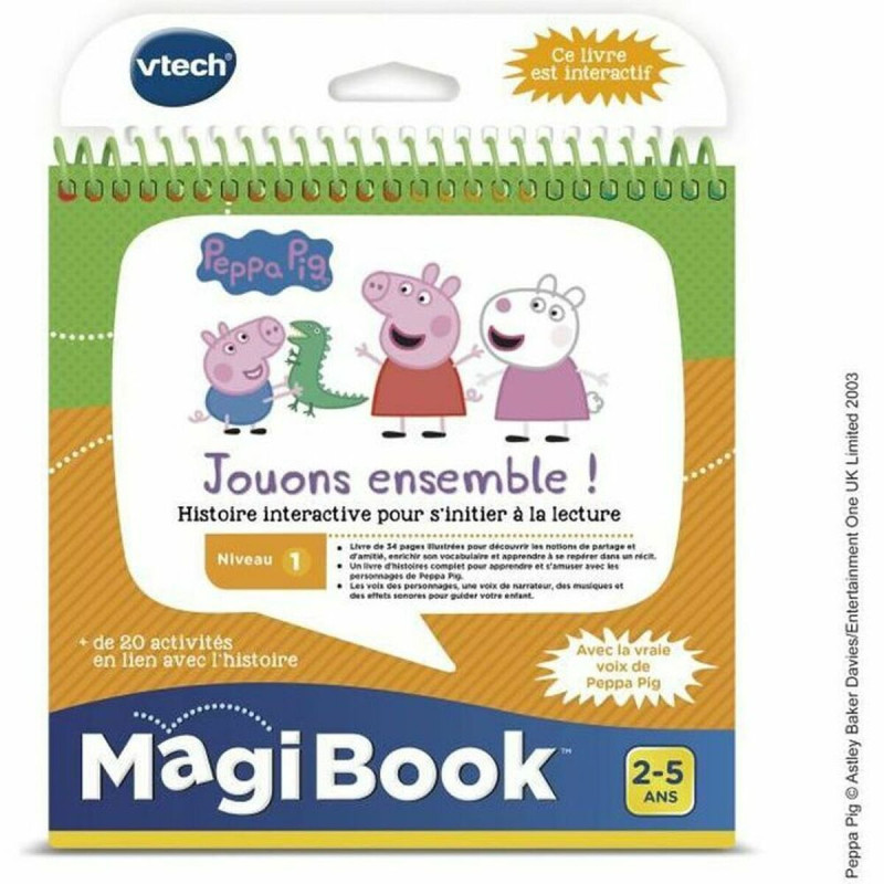 Children's interactive book Vtech Peppa Pig (FR)