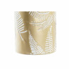 Vase DKD Home Decor Golden Metal Cream Tropical Leaf of a plant (21 x 21 x 81 cm)