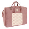 Suitcase Safta Marsala Babies Pink (50 x 40 x 14 cm)