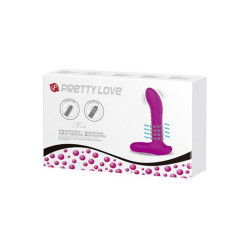 Anal Vibrating Prostate Massager Pretty Love Merlin Pink