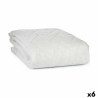 Mattress protector White 135 x 190 cm (6 Units)