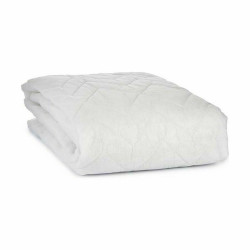 Mattress protector White 135 x 190 cm (6 Units)