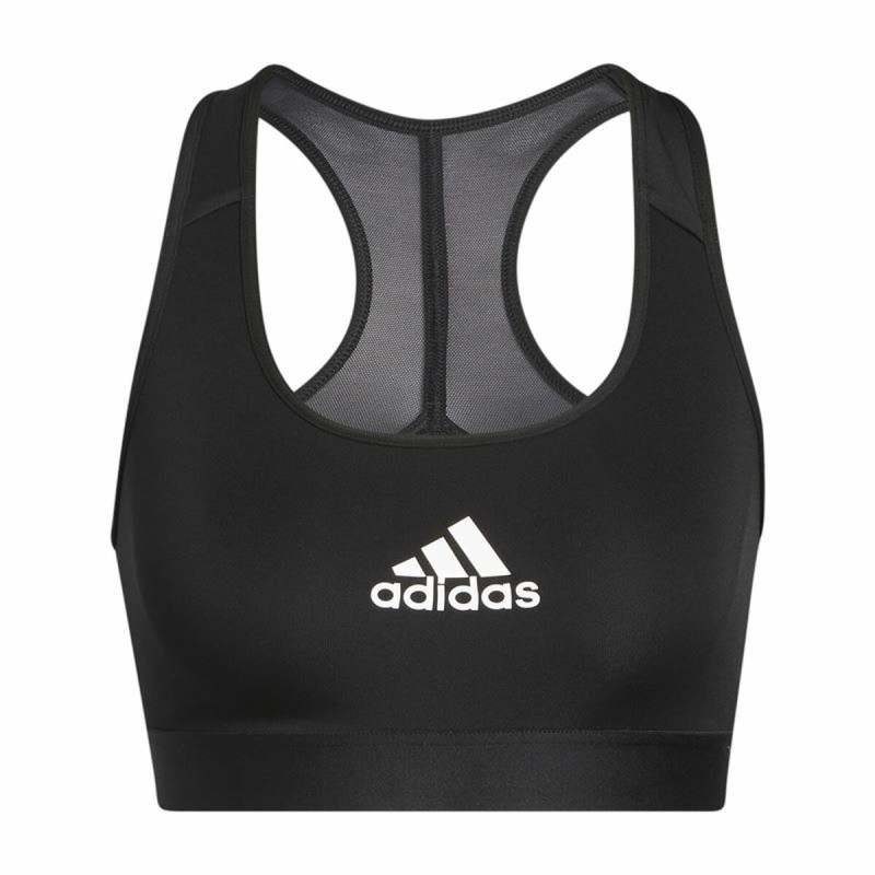 Sports Bra Adidas Powerreact Black