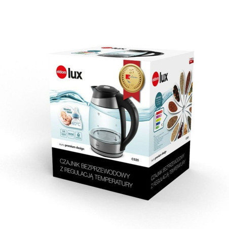 Kettle Eldom C520 Crystal 2200 W 1,7 L