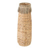 Vase 19 x 19 x 61 cm Natural Natural Fibre