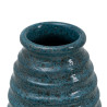 Vase Blue Ceramic 16 x 16 x 40 cm