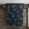 Fitted sheet Harry Potter Blue Golden 105 x 200 cm