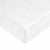 Fitted bottom sheet Peppa Pig White Pink 105 x 200 cm