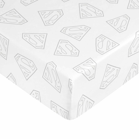 Fitted bottom sheet Superman 105 x 200 cm