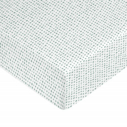 Fitted bottom sheet Kids&Cotton Jeddah Multicolour 105 x 200 cm