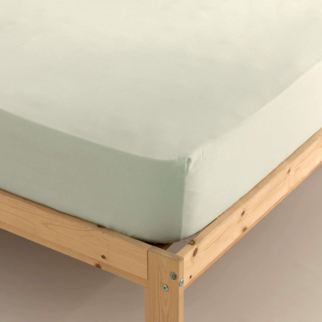 Fitted bottom sheet SG Hogar Mint 160 x 200 cm