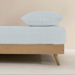 Fitted bottom sheet Kids&Cotton Xalo Blue 105 x 200 cm