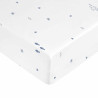 Fitted bottom sheet Kids&Cotton Tabor Multicolour 105 x 200 cm