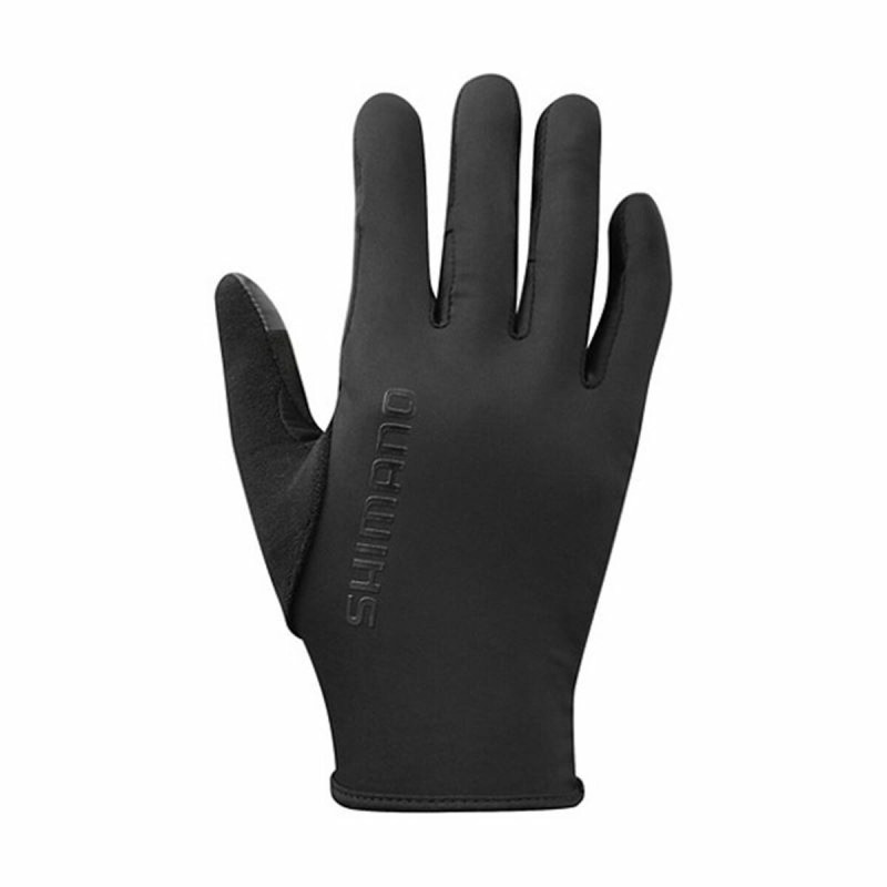 Cycling Gloves Shimano Windbreak Race Black