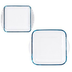 Set of Kitchen Dishes Borcam Squared (4 Units)