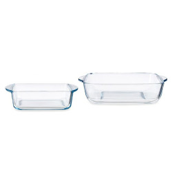 Set of Kitchen Dishes Borcam Squared (4 Units)