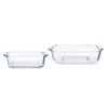 Set of Kitchen Dishes Borcam Squared (4 Units)