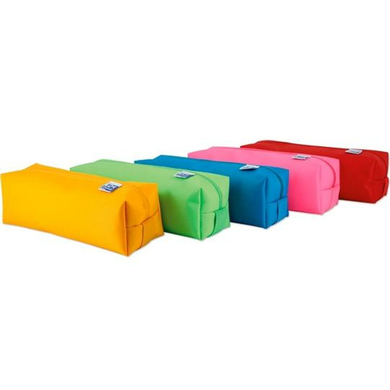 School Case Oxford Multicolour 22 x 8 x 7 cm (5 Units)