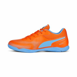 Adult's Indoor Football Shoes Puma Truco III Orange Unisex