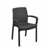 Garden chair IPAE Progarden Regina Anthracite (61 x 54 x 82 cm)